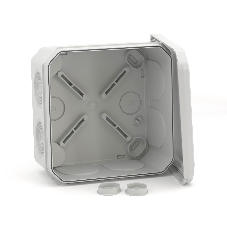 Коробка ответвительная DKC 53800R с 8+2 каб. вводами d25/20мм IP55 100х100х50мм (розница)