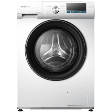 Стиральная машина Sharp ES-FEI712DLZ-W белый, загрузка фронтальная 7 кг, 1200 об/мин, класс A+++