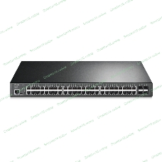 Коммутатор 48-port Gigabit PoE+ L2+ switch, 48 802.3af/at PoE+ ports, 4 Gb SFP slots, 1 RJ-45 + 1Micro-USB console ports, 348W PoE budget