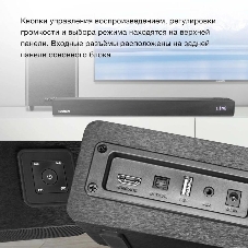 Микросистема Hyundai H-HA650 черный 150Вт FM USB BT SD/MMC/MS