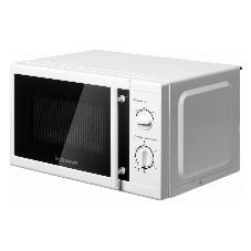 Микроволновая печь HOME HMM207СW белый, 20 л, 700 Вт, переключатели - поворотный механизм