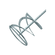 Миксер для красок и штукатурных смесей Denzel, 120 х 600мм,оцинкованный,шестигранный хвостовик 10мм