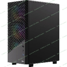 Компьютерный корпус Aerocool/Formula Mana Geometry черный без БП ATX 3x120мм 1xUSB 3.0 1xUSB3.1 audio bott PSU