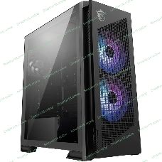 Компьютерный корпус MSI MPG VELOX 300R AIRFLOW PZ, Global, 2xUSB 3.2 Gen 1, 1xUSB 3.2 Gen2 Type-C,2x160мм ARGb Fan, 1x120мм