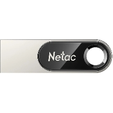 Флешка USB Netac U278 (NT03U278N-016G-32PN), 16Gb, USB 3.0, R/W 90/45, серебристый/черный