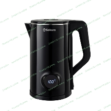 Чайник Sakura SA-2190DBK (1.8) LCD дисплей, черый