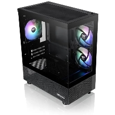 Компьютерный корпус Thermaltake View 170 TG ARGB черный без БП mATX 4x120мм 2x140мм 1x200мм 2xUSB3.0 audio bott PSU