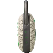 Колонка портативная JBL Clip 5 песочный 7W Mono BT 10м 1400mAh