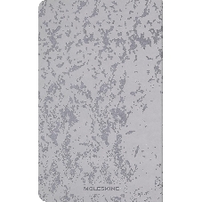 Блокнот Moleskine CAHIER NASA-INSPIRED SKCAHLP7063S2 Large 130х210 мм 120 стр. нелинованный мягкая обложка серебристый/черный Moon (2 шт)
