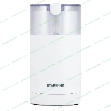 Кофемолка Starwind SGP7212 200Вт сист.помол.:ротац.нож вместим.:70гр белый