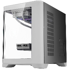 Компьютерный корпус 1STPLAYER UVIEW UV5 белый, mATX