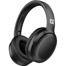 Беспроводные/проводные наушники Defender FreeMotion B1035 черный, накладные, Bluetooth + проводной, складная конструкция
