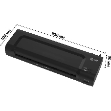 Ламинатор Cactus CS-LAB-C1, 2 вала, A4, 125мкм, 250 мм/мин