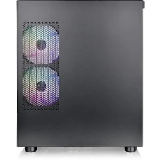 Компьютерный корпус Thermaltake View 170 TG ARGB черный без БП mATX 4x120мм 2x140мм 1x200мм 2xUSB3.0 audio bott PSU