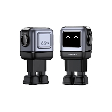Сетевое зарядное устройство Nexode Robot 65Вт 2xUSB-C, 1xUSB-A, GaN Gray (25685B)