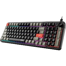 Клавиатура MSI Forge GK110 проводная, USB Type-A, чёрный