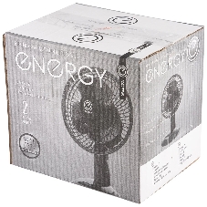 Вентилятор Energy EN-0603 чёрный, настольный, 15 Вт, 2 скорости, 15 см