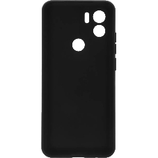 Чехол (клип-кейс) BoraSCO для Xiaomi Redmi A1+ Silicone Case черный (70938)