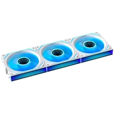 Вентилятор для корпуса Eurocase EU-FN120ARGB_8+16 KIT WH C120SE White / Fan KIT 3 IN 1,3*120 ARGB fans 4pin PWM+AURA 5V3pin female and male connector