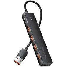 USB-концентратор Vention CHOBB, USB, USB Type-C/USB 4 порта, USB