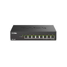 Коммутатор D-Link DMS-108P/A1A, 8×2.5 Гбит/с, неуправляемый