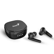 Наушники TWS Genius HS-M910BT черный, внутриканальные, Bluetooth 5.3, шумоподавление, до 4 ч
