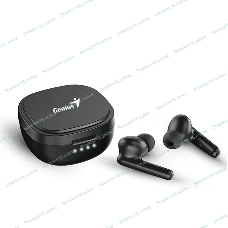 Наушники TWS Genius HS-M910BT черный, внутриканальные, Bluetooth 5.3, шумоподавление, до 4 ч