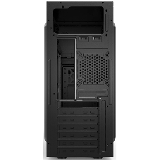 Корпус CBR PCC-ATX-E180-USB32-USB22-WPSU, Midi-Tower, чёрный