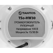 Громкоговоритель Tantos TSo-HW30 рупорный 30Вт белый
