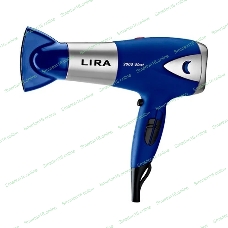 Фен LIRA LR 0703 синий/серый, 2000 Вт