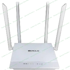 Маршрутизатор/Беспроводной двухдиапазонный маршрутизатор AC1200, 1x1000Base-T WAN, 4x1000Base-T LAN, 4 внешние антенны 5 dBi