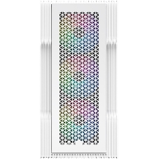 Компьютерный корпус 1STPLAYER TRILOBITE T3 белый/mATX, TG/4x 120мм LED fans inc./T3-WH-4F1-W