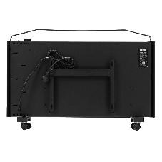 Конвектор электрический Denzel XCE-2000B черный, 2000 Вт, 25 м2, термостат