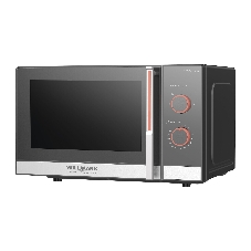 Микроволновая печь Willmark WMO-231MG серый, 23 л, 800 Вт, переключатели - поворотный механизм