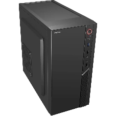 Компьютерный корпус Digma DCC-MN306 черный без БП mATX 1x80мм 1x92мм 2x120мм 2xUSB 2.0 1xUSB 3.0 audio