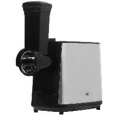 Мясорубка электрическая BQ MG1000 черный, 2100 Вт, 2.4 кг/мин, реверс, защита от перегрузки, насадки - 7