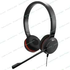 Проводные наушники Jabra Evolve 30 II MS черный, накладные, USB/Jack 3.5 мм