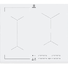 Индукционная варочная поверхность Electrolux EIV63440BW, 4 конфорки, с зоной расширения, стеклокерамика, 7800 Вт
