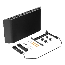 Конвектор электрический Denzel XCE-2000B черный, 2000 Вт, 25 м2, термостат