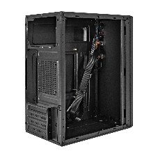 Компьютерный корпус Minitower ExeGate BAA-308-AAA350 (mATX, БП AAA350 с вент. 8см, 2хUSB, HD Audio, черный)