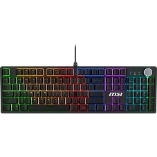 Клавиатура MSI Forge GK320 проводная, USB Type-A, чёрный