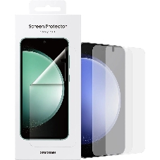 Защитная пленка для экрана Samsung прозрачный для Samsung Galaxy S23 FE прозрачный 2шт. (EF-US711CTEGRU)