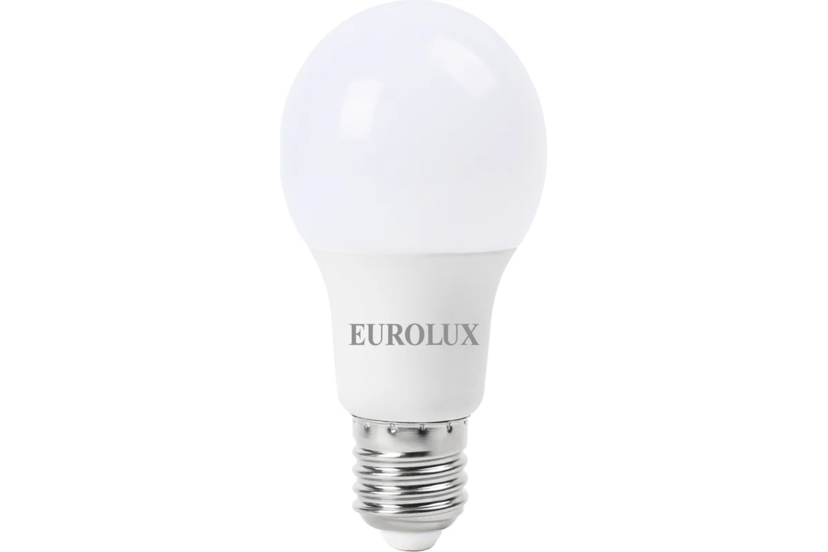 Лампа светодиодная EUROLUX LL-E-A60-15W-230-4K-E27 груша