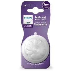 Соска для кормления Philips Avent NATURAL Response, 2 шт, силикон, Т4