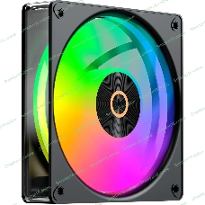 Вентилятор для корпуса Ocypus Gaммa F12 Elite BK ARGB REVERSE BLADE 3 IN 1, 120x120x25мм, 4-PIN PWM, 600-1800 RPM, 26 DBA MAX, HYDRO BEARING