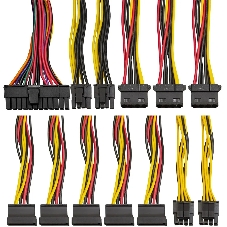 Блок питания 800W ExeGate 800NPXE (ATX, PPFC, SC, 12cm fan, 24pin, (4+4)pin, 2xPCI-E, 5xSATA, 3xIDE, черный, кабель 220V 1,8м с защитой от выдергивания)