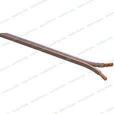 Кабель акустический ЭРА 2х0.75 прозр. 100м (м)