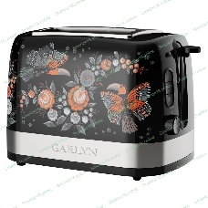 Тостер GARLYN Flower Grace TR-500 - черный