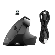 Мышь беспроводная Jlab JBuds Ergonomic с функцией подзарядки, Link USB- A