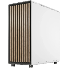 Компьютерный корпус Fractal Design North Chalk белый без БП mATX 3x120мм 2xUSB 3.0 1xUSB3.1 audio bott PSU